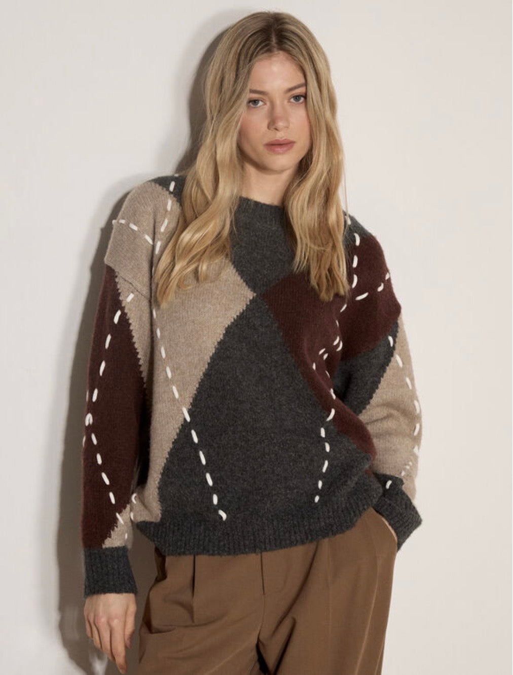 Pullover apricot