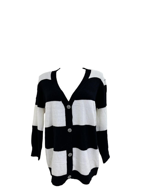 CARDIGAN RIGATO